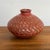 Nicaraguan Folk Art pottery vase from the region of San Juan de Oriente, known for its hand-thrown red pottery with etched...