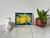 Italian Vintage Italian Ceramic Tile Lemon Wall Hanging For Sale - Image 3 of 5
