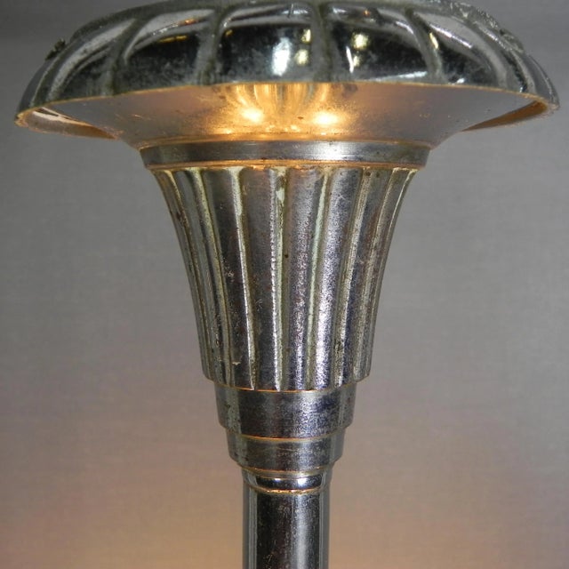 Art Deco Hanging Lamp by G. Leleu For Sale - Image 16 of 18