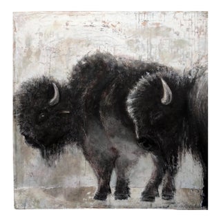 Earthlings III (Buffalo) by Guusje Bertholet For Sale