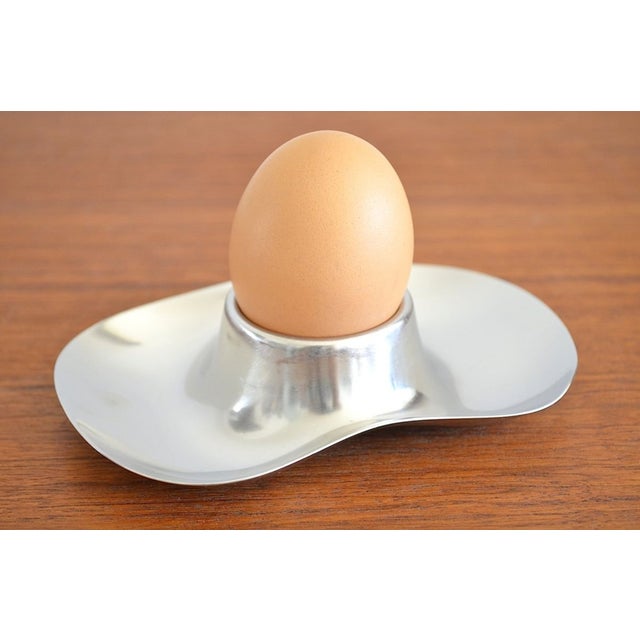 1950s Egg Cups by Wilhelm Wagenfeld for WMF, 1950s, Set of 4 For Sale - Image 5 of 7