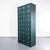French Industrial Dark Green Metal Cabinet, 1920s For Sale - Image 4 of 11