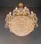 Antique French Empire Crystal Tent and Basket Chandelier Brass For Sale - Image 4 of 14