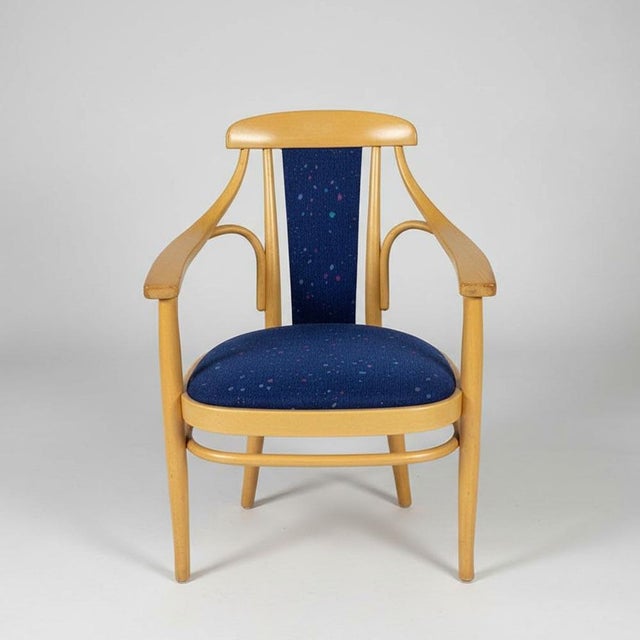 1970s Curved Beech Chairs, Sweden, 1970, Set of 2 For Sale - Image 5 of 9