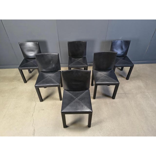 Arcadia Dining Chairs attributed to Paolo Piva for B&B Italia, 1980, Set of 6 For Sale - Image 12 of 18
