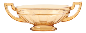 Art Deco Noémie Oval Fruit Bowl from Val Saint Lambert, 1930s