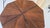 Antique Octagonal Walnut Finish Tilt ( Snap) Pedestal Center Table For Sale - Image 17 of 18