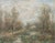 Henry A. Marcellus (American, XX), "When the Mist is Clearing", Oil on Panel, 1945-1952, signed and dated lower right,...
