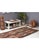 Decorative Vintage Turkish Kars Kilim Rug - 4`2″ X 11`4″ For Sale In Los Angeles - Image 6 of 6