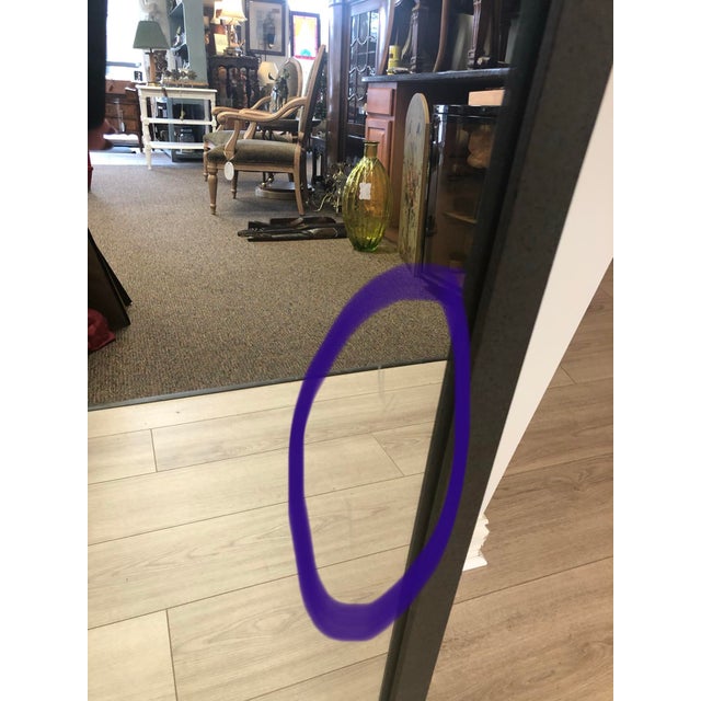 1990s Vintage Greek Key Mirror Jonathan Adler Style For Sale - Image 5 of 6