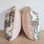 Not Yet Made - Made To Order Lee Jofa Benday Floral Pillows in Green & Rose With Fermoie Pink Striped Backs For Sale - Image 5 of 8