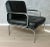 Black Leather Living Room Set by Walter Knoll for Walter Knoll, 1970s, Set of 3 For Sale - Image 10 of 13