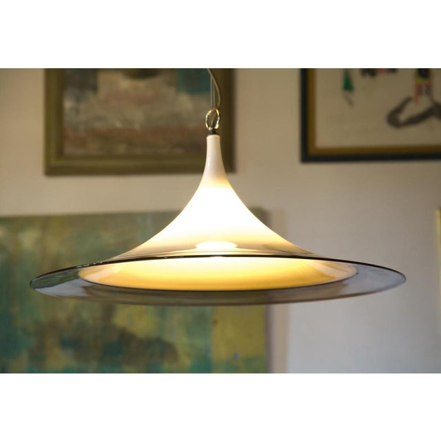 Opal Layered Amber Lamp by Lino Tagliapietra for Effetre, 1980s For Sale - Image 18 of 18