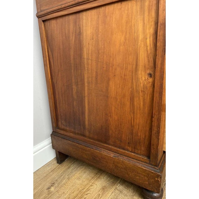 Chest of Drawers Antique French Walnut Marble Top Five Drawer Cabinet Lot 6449 For Sale - Image 15 of 18