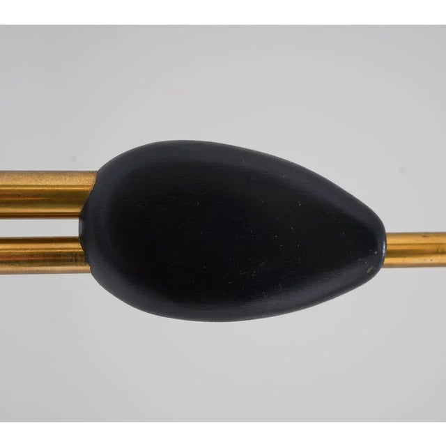 1950s Mid-Century Scandinavian Swivel Arm Wall Lamp by Pagos, 1950s For Sale - Image 5 of 10