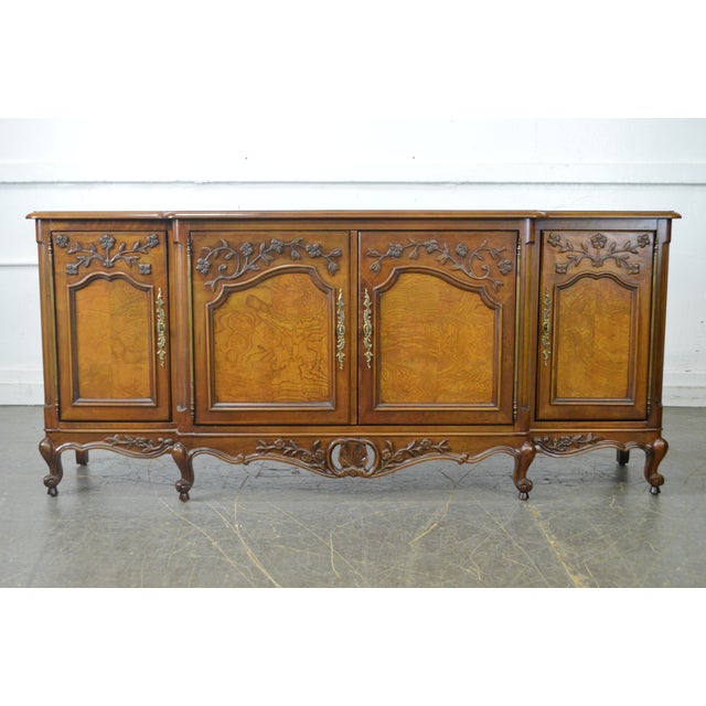 Century Furniture Louis XV Style Burl Wood Sideboard Chairish