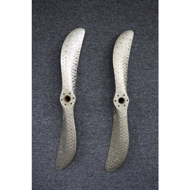 Pair of Paragon Stainless-Wrapped Propellers by Paragon, Baltimore For Sale - Image 12 of 12