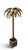 1970s French Gilt Metal Palm Tree Sculptures in the style of Maison Jansen, 1970, Set of 2 For Sale - Image 5 of 6