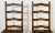 Vintage Ladderback Chairs With Slatted Seats, a Pair For Sale In Kansas City - Image 6 of 8
