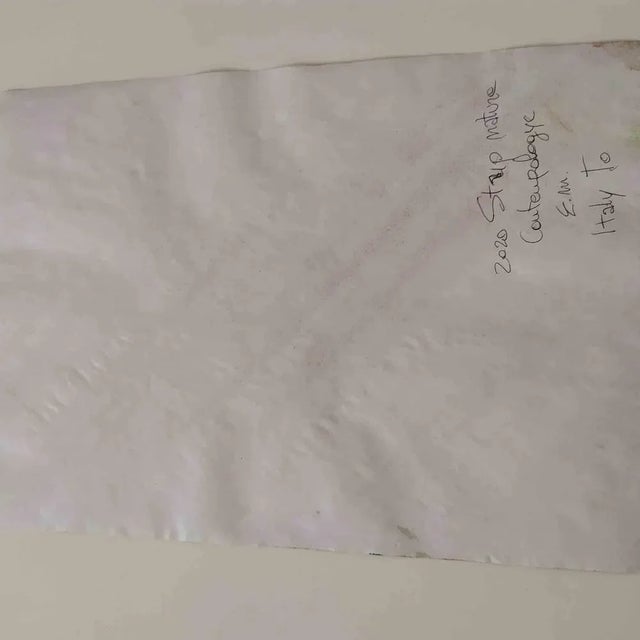 Strip nature Mixture of tempera on paper. Made by the Italian artist Contempologyc in 2020. Excellent condition. This...