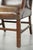 English Wood and Cowhide Leather Gainsborough Chair For Sale - Image 11 of 13