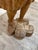 Life-Size Haitian Solid Wood Statue For Sale In Los Angeles - Image 6 of 9
