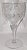 Traditional 1950s Etched Crystal Wine Stem Glasses- Set of 7 For Sale - Image 3 of 10
