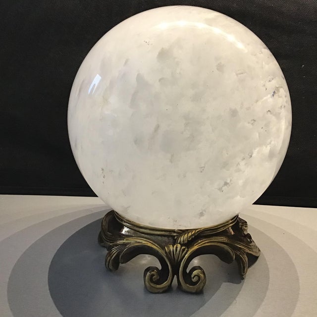 Extra Large Heavy Quartz Crystal Ball Chairish