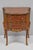 Vintage French Louis XV Style Marquetry Inlay 2 Drawer Nightstand Commode Table For Sale - Image 16 of 16