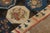 Handmade Antique English Needlepoint Rug in Blue, Beige-Brown Floral Pattern For Sale In New York - Image 6 of 9