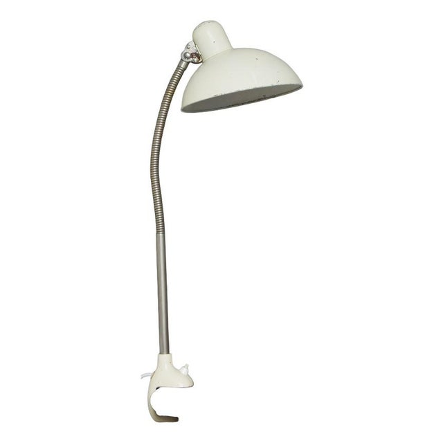 White Bauhaus Table Lamp Kaiser Idell / Kaiser Leuchten For Sale - Image 8 of 8