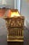 Gold Borghese Gilded Plaster Neoclassical Mantle Light For Sale - Image 8 of 8