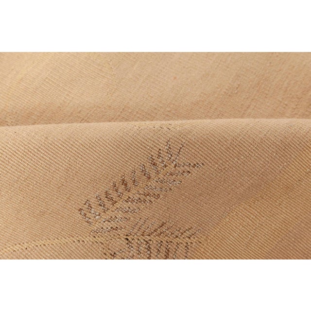 Modern Modern Aubusson Style Beige Wool Rug by Eric Cohler by Doris Leslie Blau For Sale - Image 3 of 6
