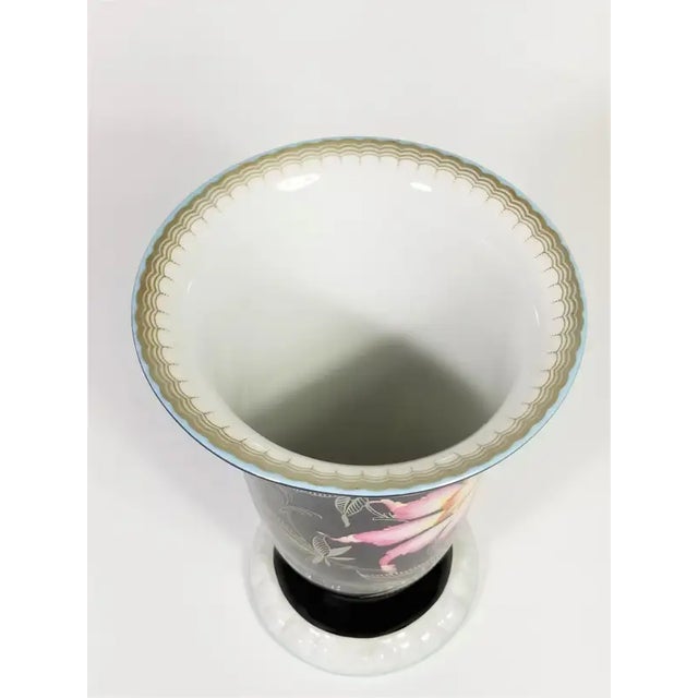 Ceramic 1970s Porcelain Vase Heinrich H & G Selb Made in Germany For Sale - Image 7 of 9