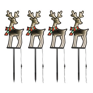 Reindeer Pathway Light Ekkolight (Set of 4) For Sale