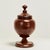 Mid 20th Century Vintage Turned Wood Lidded Urn For Sale - Image 5 of 10