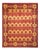 Arts & Crafts Collection Hand-Knotted Area Rug - Red 8' 0" x 9' 8" For Sale