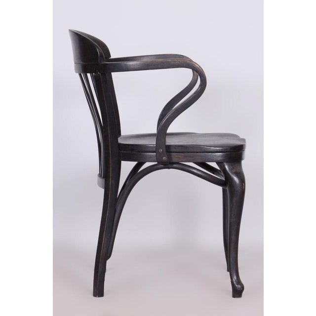 Art Deco Armchair in Beech, Austria, 1920s For Sale - Image 4 of 9