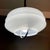 1970s Mid-Century Modern White Glass Pull Down Dining Room Pendant Lamp, 1970s For Sale - Image 5 of 12