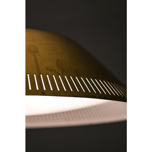Ceiling Lamp in Brass and Glass from Lisa Johansson-Pape, 1950s For Sale - Image 6 of 10