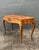 Vintage Italian Olive Burl Wood Writing Desk For Sale - Image 4 of 12