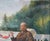 Campaign Lenin and Gorky: Antique Oil Painting, Soviet Socialist Realism, 1970s 120-150 For Sale - Image 3 of 6