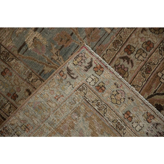 Old New House Vintage Distressed Meshed Carpet - 11'7" X 15'11" For Sale - Image 4 of 12