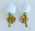 Vintage Danish Glass Sconces from Abo Randers, 1960s, Set of 2 For Sale - Image 13 of 18