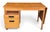 Vintage Mid-Century Modern Expandable Drop-Leaf Teak Writing Desk For Sale - Image 12 of 13