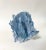 Natural Blue Coral specimen with remnants of sea life attached and a cut and polished base to protect surfaces. Each piece...