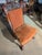 Wood Late 19th Century Renaissance Revival Carved Mahogany Chair – Claw Feet & Rich Velvet Upholstery For Sale - Image 7 of 8
