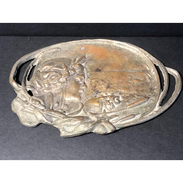 Bronze Vide-Poche Dish, Early 20th Century For Sale - Image 4 of 9