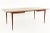 Broyhill Sculptra Mid Century Walnut Dining Table With 3 Leaves For Sale - Image 9 of 13
