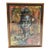 1990s Beautiful Black Woman Original Oil Mixed Media Artwork by Charly "Carlos" Palmer For Sale